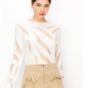 Long Sleeve Relax Fit Crew Neck Grunge Sweater